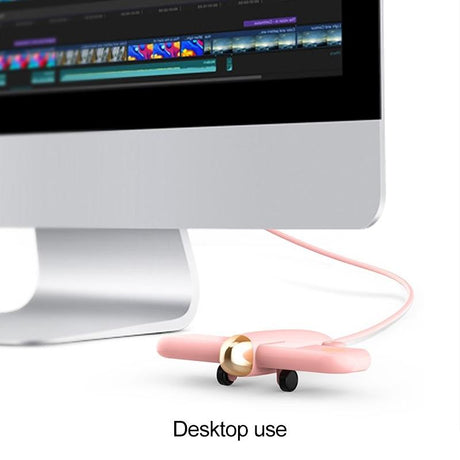 4-Port Usb Air Force One Hub - White