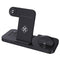 6 In 1 Foldable Vertical Wireless Charger - White