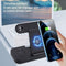 6 In 1 Foldable Vertical Wireless Charger - White