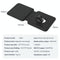Foldable Dual Wireless Charger For Phones Iwatch Airpods - White