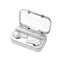 Touch Bluetooth Earphones with Noise Cancellation and Charging Box - White
