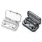 Touch Bluetooth Earphones with Noise Cancellation and Charging Box - White