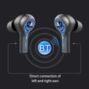 Touch Bluetooth Earphones with Noise Cancellation and Charging Box - White