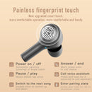 Touch Bluetooth Earphones with Noise Cancellation and Charging Box - White