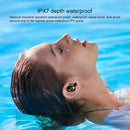 Wireless Stereo Bluetooth Headset with Charging Case and Digital Display - M7 Tws V5.0 - White