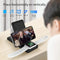 3 In 1 Foldable Wireless Charger For Iphone Iwatch Airpods - White