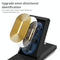 3 In 1 Foldable Wireless Charger For Iphone Iwatch Airpods - White