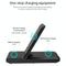 3 In 1 Foldable Wireless Charger For Iphone Iwatch Airpods - White