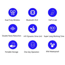 Wireless Tws Sport Stereo Bluetooth Headset with Charging Box - Bluetooth 5.0