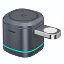 15W 3 In 1 Magnetic Wireless Charger - White