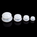 4-Piece Silicone Cupping Therapy Set For Body Massage - White