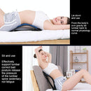 Back Pain Relief Device Lumbar Traction Stretcher - Red + White