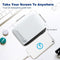 Portable Mini Led Projector For Home Theater - Av / Sd / Hdmi - Yellow White