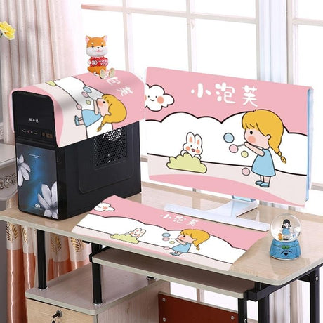 32 Inch Dust-Proof Cover For Desktop Computer Lcd Monitor - Dazzle Colour