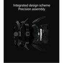 1.3 Inch Tft Screen Mtk2502C Bluetooth4.0 Silicone Watch Band Support Heart Rate Monitor & Pedometer & Sleep Monitor & Sedentary Reminder - Yellow