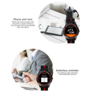 1.3 Inch Tft Screen Mtk2502C Bluetooth4.0 Silicone Watch Band Support Heart Rate Monitor & Pedometer & Sleep Monitor & Sedentary Reminder - Yellow