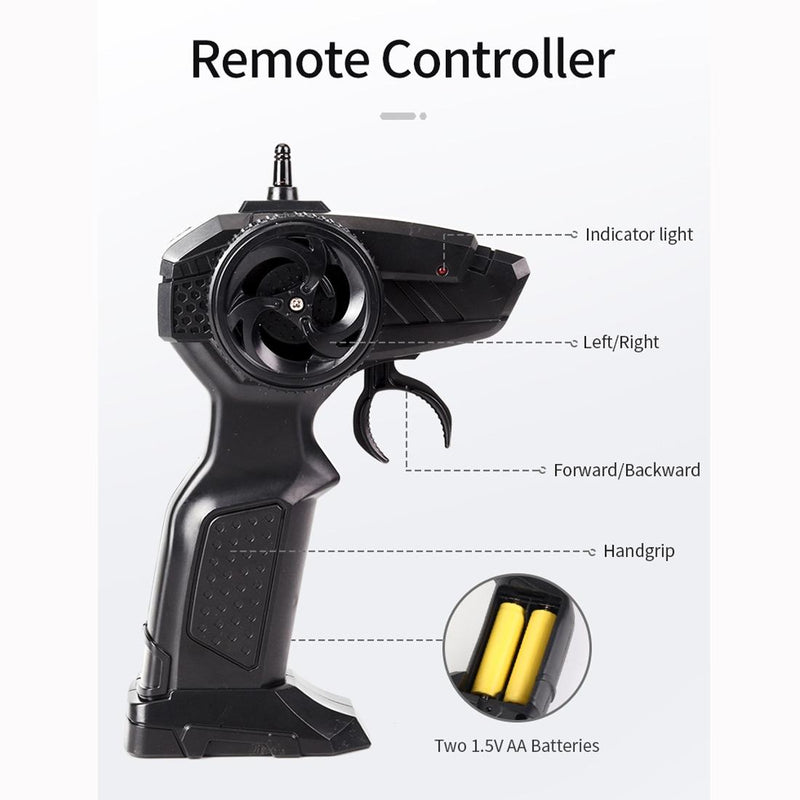 2.4ghz 4ch Remote Control Dongfeng 7 Six-wheeled Armor Truck Toy - Yellow