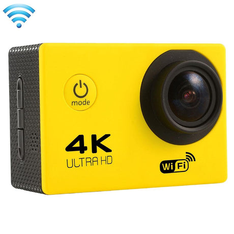 170 Degree Wide Angle Wifi Action Camera With Waterproof Case - Supports 64Gb Micro Sd