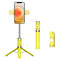 Bluetooth Remote Selfie Stick With Dual Fill Light And Tripod