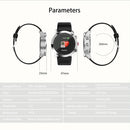 Waterproof Smart Bracelet With Heart Rate Monitor And Multi-Sport Mode - Brown