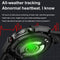 1.39 Inch Ips Screen Ip67 Waterproof Leather Band Smart Watch Support Body Temperature Monitoring / Ecg - Brown