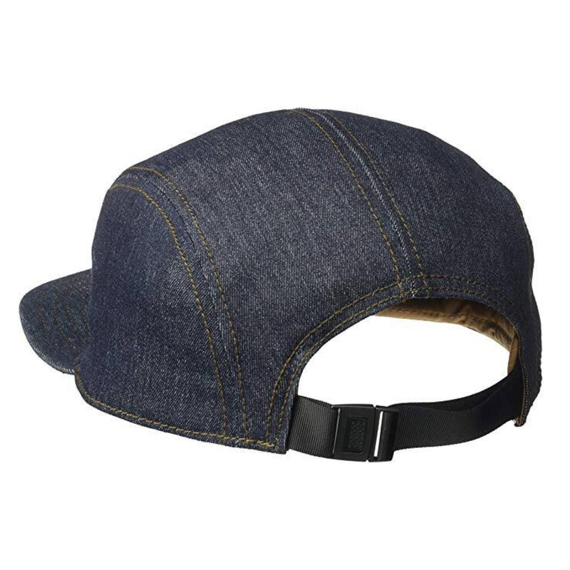 Goorin Brothers Denim Snapback Hat Jeans Baseball Trucker Cap - Navy