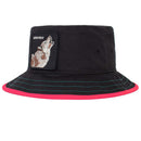Goorin Bros Costa Lobo Bucket Hat 100% Cotton Animal Series - Black - L