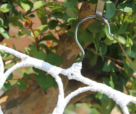 2x 24 Hole Scarf Hanger Holder Storage Tie Belt Scarf Organiser Space Saver