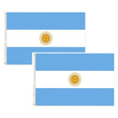 2x Argentina Country Flags Heavy Duty Argentine Argentinian - 150cm x 90cm
