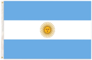 2x Argentina Country Flags Heavy Duty Argentine Argentinian - 150cm x 90cm