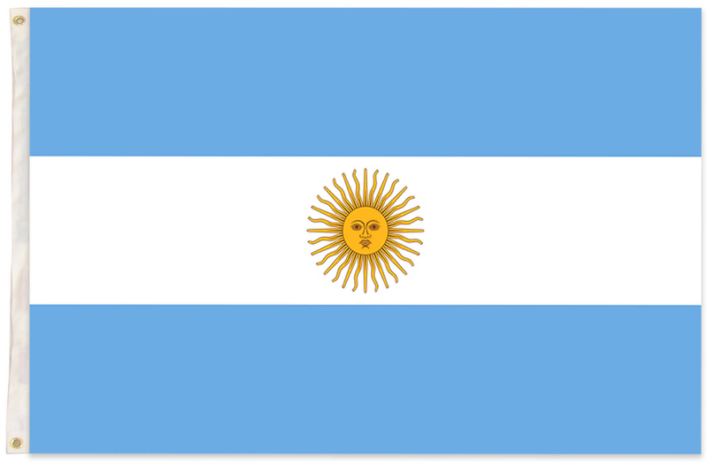 2x Argentina Country Flags Heavy Duty Argentine Argentinian - 150cm x 90cm