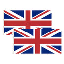 2x United Kingdom Country Flags Union Jack Great Britain UK Heavy Duty - 150cm x 90cm