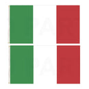 2x Italy Country Flags Italian Heavy Duty - 150cm x 90cm