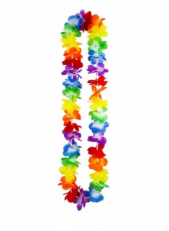 40cm HAWAIIAN LEI Tropical Beach Theme Hawaii Luau Party Garland Flowers