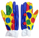 CLOWN GLOVES Costume Fancy Dress Circus Fancy Dress Halloween Funny One Size