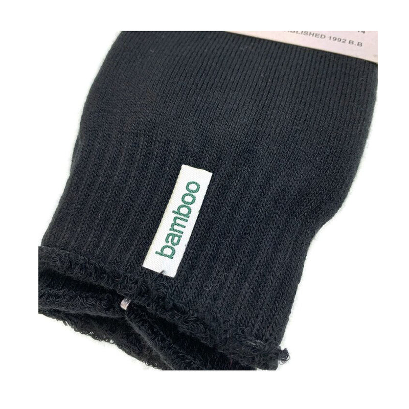 3 Pairs PREMIUM BAMBOO SOCKS Mens Heavy Duty Thick Work Socks BULK Cushion - Navy Blue - 11-14