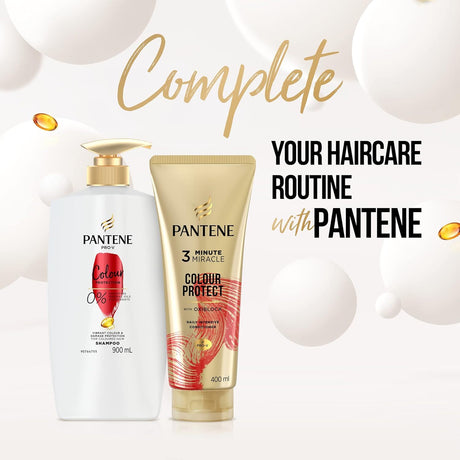 6x Pantene 400ml 3 Minute Miracle Colour w Oxiblock Intensive Conditioner
