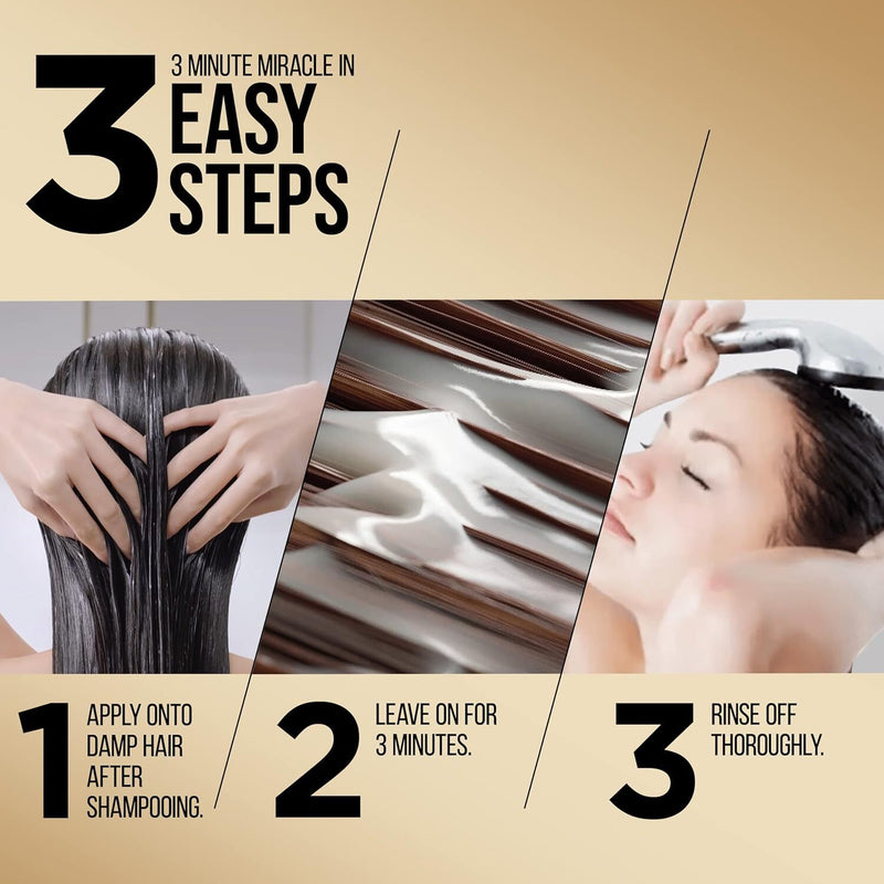 6x Pantene 400ml 3 Minute Miracle Colour w Oxiblock Intensive Conditioner