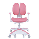 2x Ergonomic Children Kids Study Chairs Height Adjustable - Pink