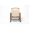 Bamboo Canvas Foldable Outdoor Camping Chair Wooden Travel Picnic Park - Khaki/Beige