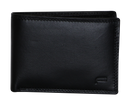 Futura Futura Mens Harrison RFID Genuine Leather Wallet - Black