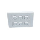 6 Gang Wall Plate Electricity Switch