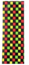 BANDANA Paisley 100% COTTON Head Wrap Durag Bandanna Summer Biker Scarf Mask - Chess Check (Yellow/Green/Red/Black)