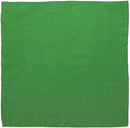 BANDANA Paisley 100% COTTON Head Wrap Durag Bandanna Summer Biker Scarf Mask - Green (Plain)