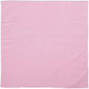 BANDANA Paisley 100% COTTON Head Wrap Durag Bandanna Summer Biker Scarf Mask - Light Pink (Plain)