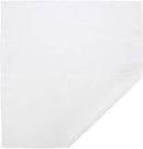 BANDANA Paisley 100% COTTON Head Wrap Durag Bandanna Summer Biker Scarf Mask - White (Plain)