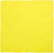 BANDANA Paisley 100% COTTON Head Wrap Durag Bandanna Summer Biker Scarf Mask - Yellow (Plain)