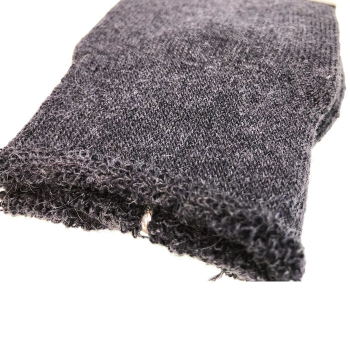 1 Pair Merino Wool Blend Woolen Work Socks Hiking Heavy Duty Warm Winter Thermal - Black - 7-11
