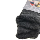 1 Pair Merino Wool Blend Woolen Work Socks Hiking Heavy Duty Warm Winter Thermal - Navy - 11-14