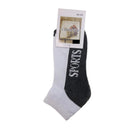 24x COTTON ANKLE SOCKS Sport Cushion Foot Low Cut Running - Assorted Colours Bulk - 2-8